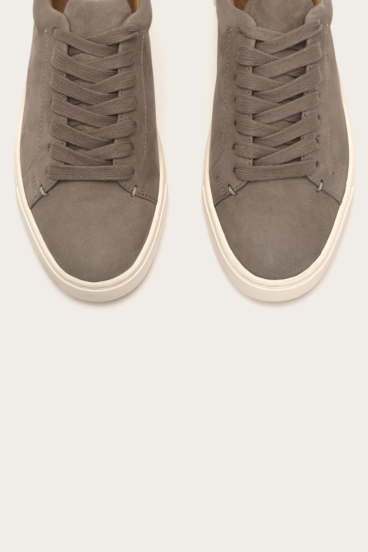 Frye Ivy Low Lace Shoe - Grey  with grey laces
