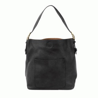 Joy Hobo 2 In 1 Handbag Black / Black Handle