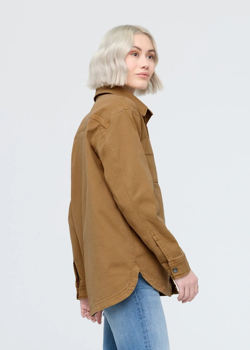 Women's LuxTwill Overshirt side