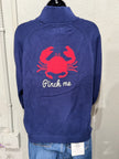 Nautical Pinch Me Zip Up Sweater