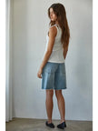 Knit Ribbed Round Neck Tank