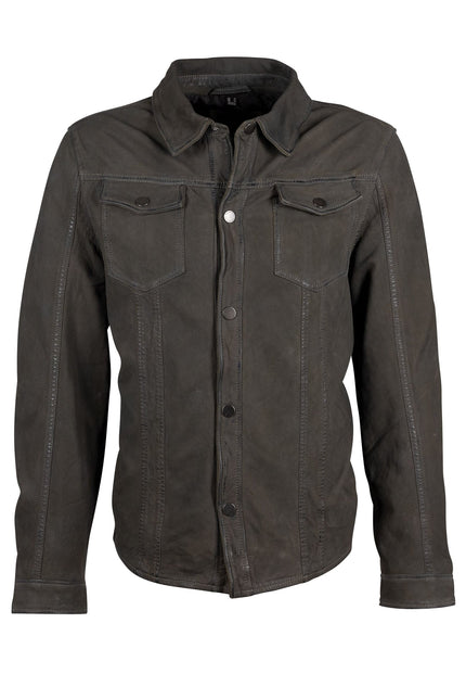 Sedro RF Leather Jacket front