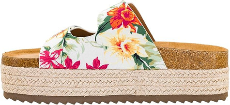 No Filter Platform White Floral-side