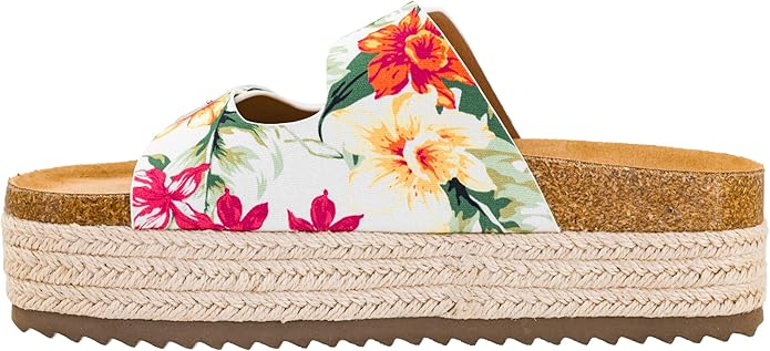 No Filter Platform White Floral-side