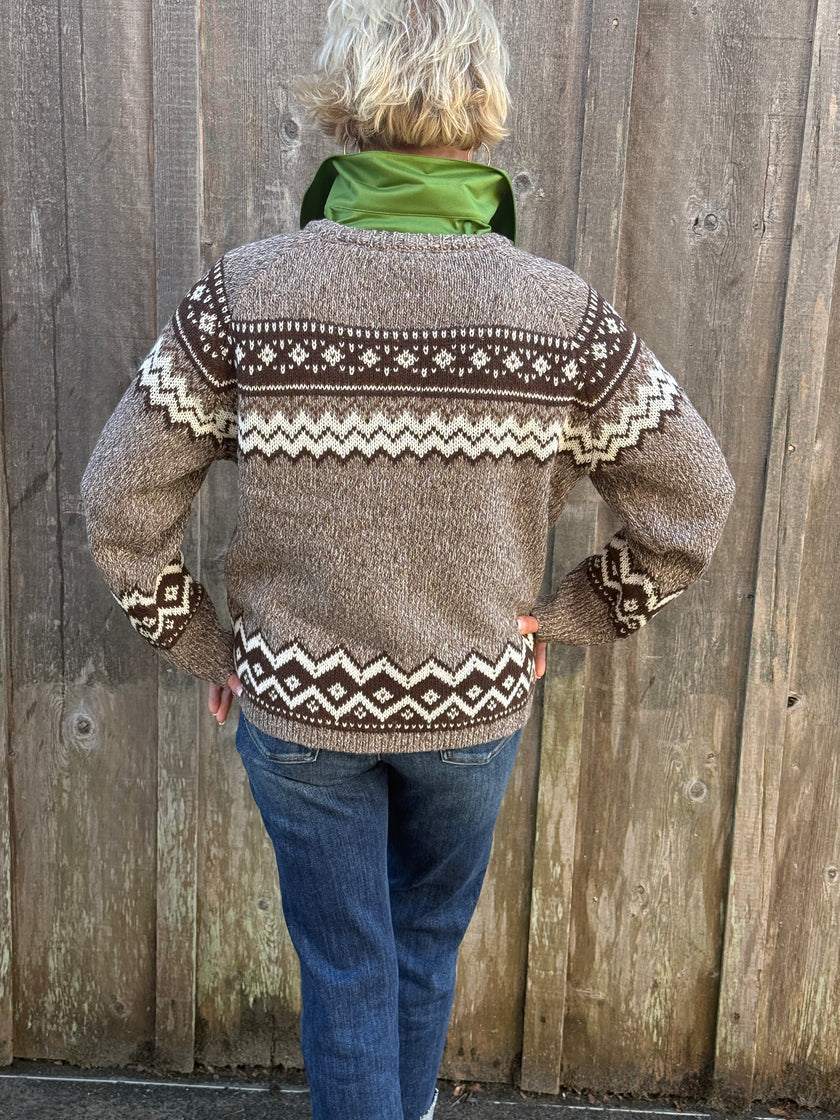 Nordic Style Knit Sweater
