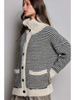 Gabor Button Collar Knit Cardigan