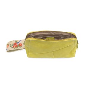 Key Lime Gigi Crossbody with Woven Wrist Strap