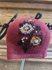 Sequin Wildflower Bouquet Beanie