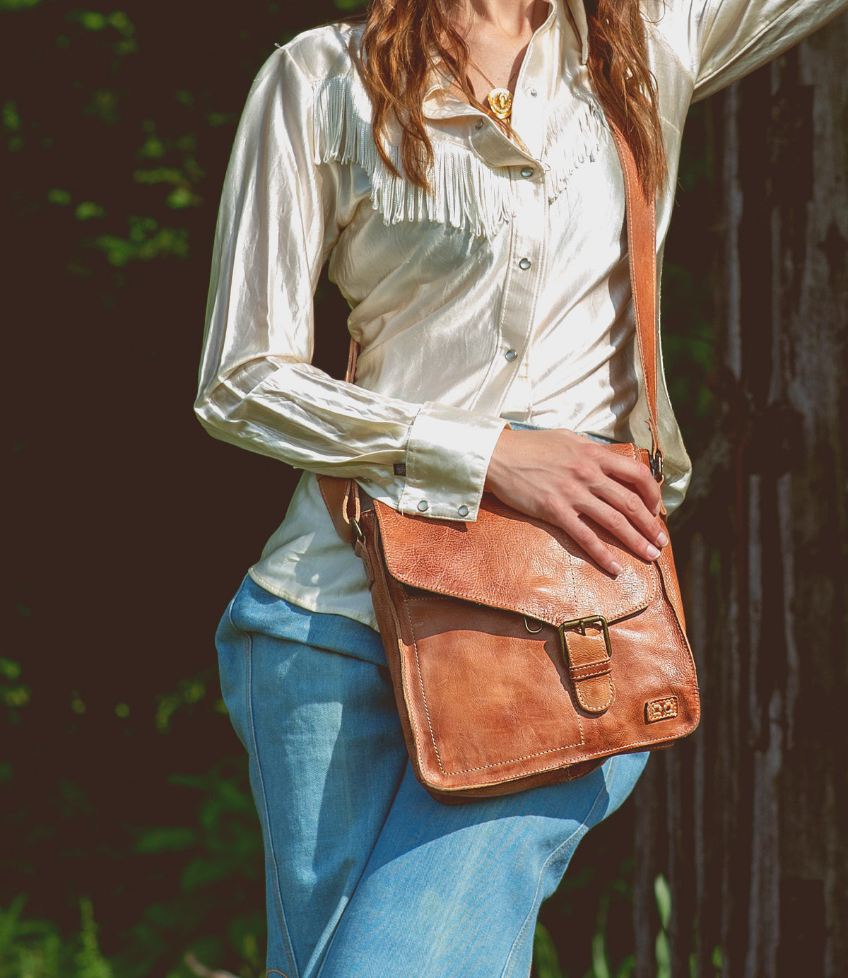 Bed|Stu Venice Beach Cross Body tan rustic styled