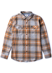 Vissla Mens Central Coast LS Flannel Shirt