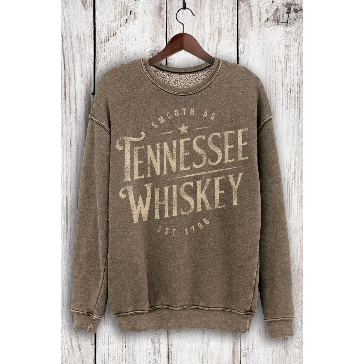 Tennessee Whiskey Mineral Sweatshirt, mineral brown-front