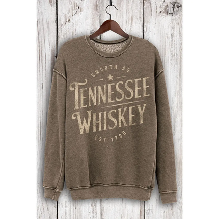 Tennessee Whiskey Mineral Sweatshirt, mineral brown-front