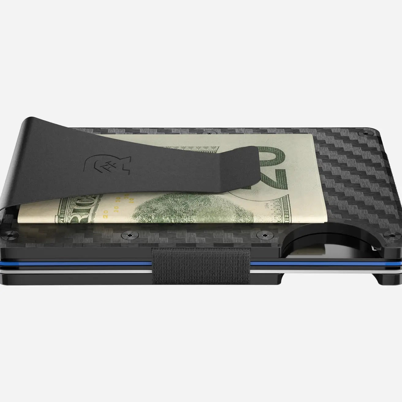 Ridge Wallet | Forged Carbon 3K | Money Clip