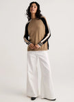 TWO-WAY FUNNEL NECK Sweater