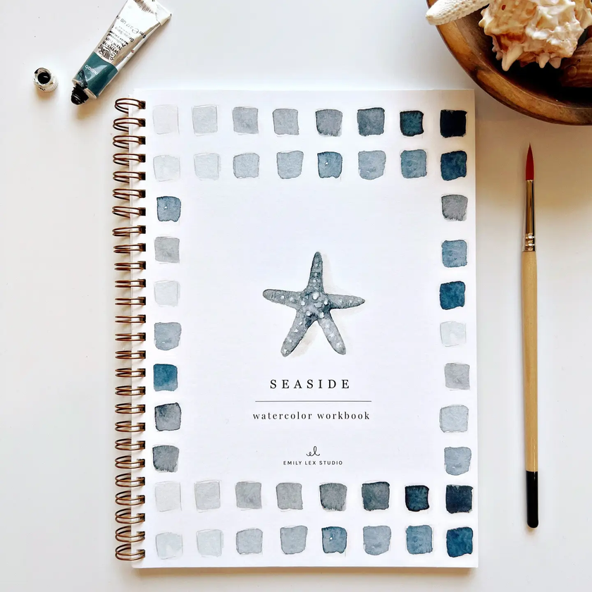 Water Color WorkBook Seaside