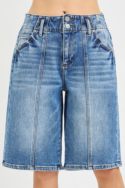 Kari Slouchy Bermuda Shorts front