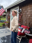 1/2 Zip 1776 Flag Sweater