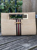 Straw Chloe Tan Gucci Vert Bamboo Toggle