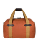 tin cloth small duffle bag rust back 
