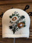 Sequin Wildflower Bouquet Beanie