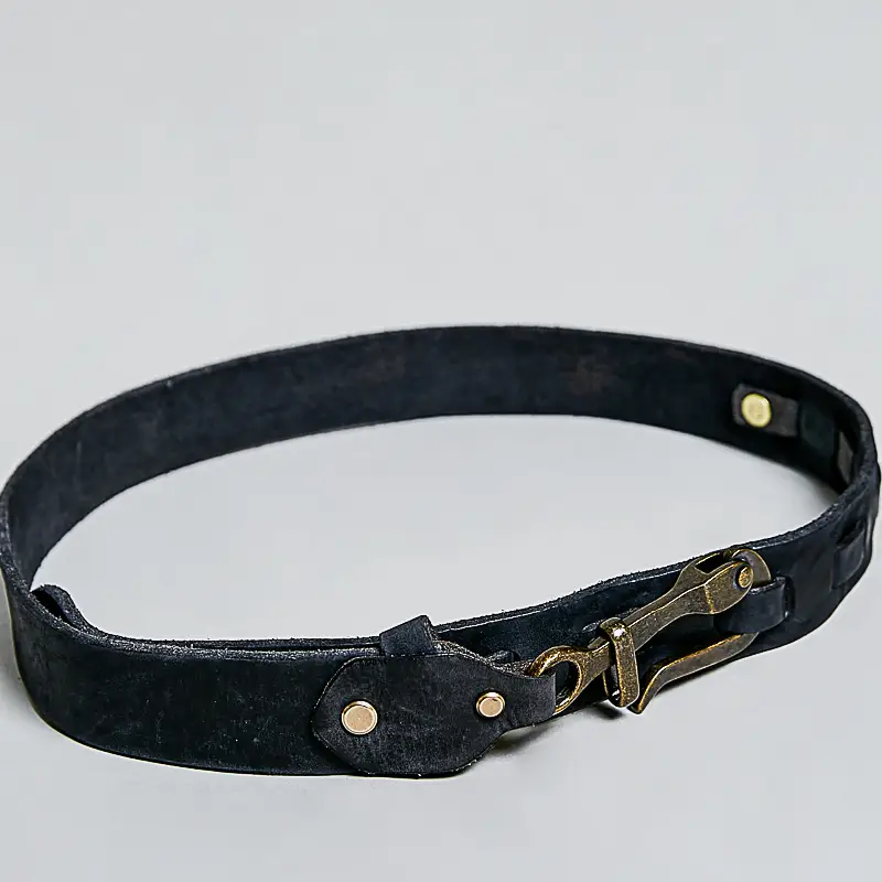 Rugged Handcrafted Vintage Genuine Leather Belt