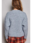 Hazel Ribbed Knit Cardigan