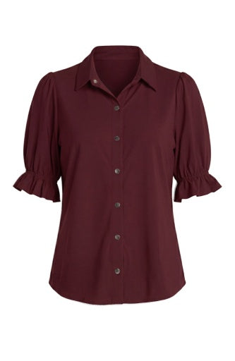 dark oxblood