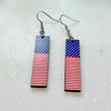 Patriotic Bar Earrings