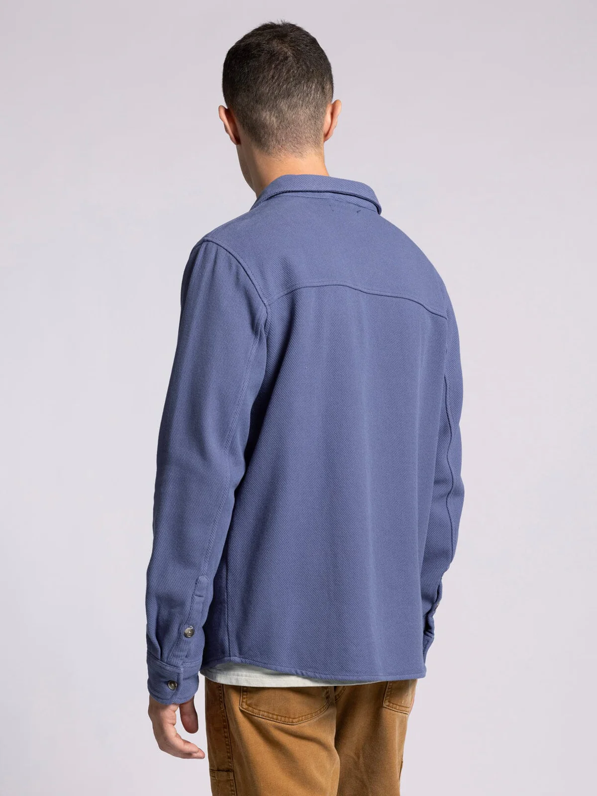 Redwoods Flannel night sage back