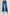 High Rise Ankle Wide Leg-Patch Jean
