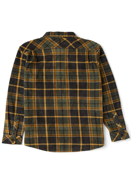 Zy Eco LS Polar Flannel Dark Olive