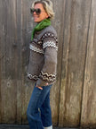Nordic Style Knit Sweater