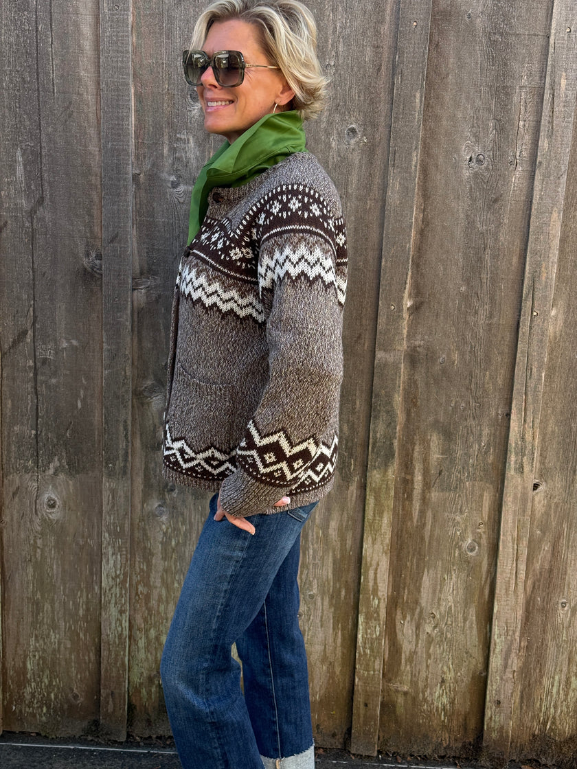 Nordic Style Knit Sweater