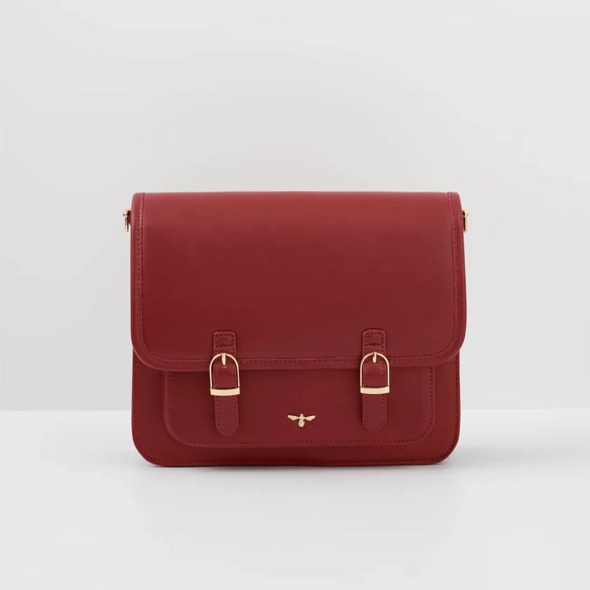 Wonderland Satchel Red front