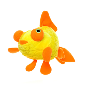 Mighty Ocean Goldfish, Plush, Squeaky Dog Toy