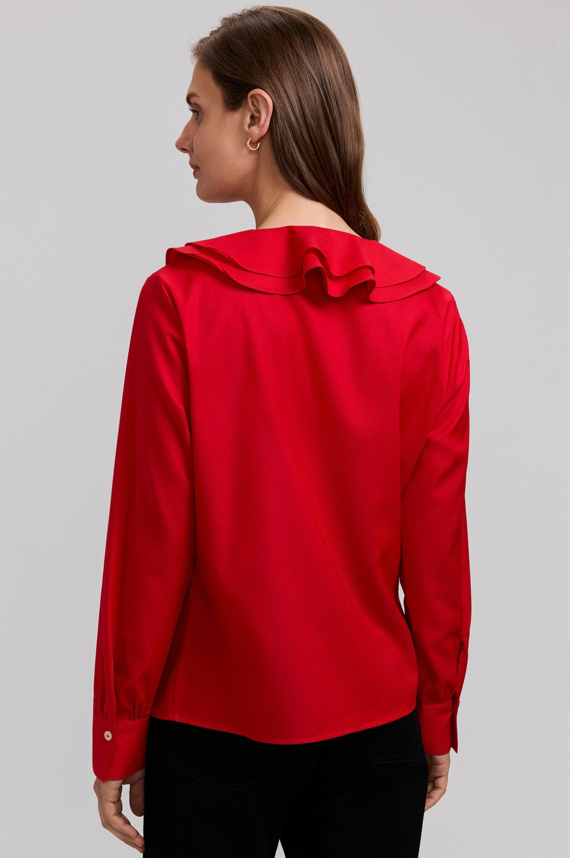Shantel Ruffle LS Shirt
