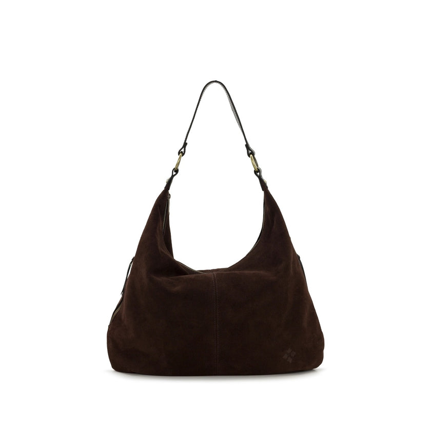 Esther Hobo Suede Handbag