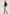 Womens Thin Stripe Sweater W Wide Stripe Sleeve