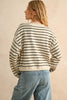 Striped Patter Soft Knit Top
