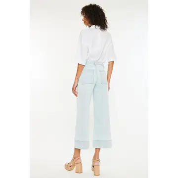 Leslie High Rise Crop Jeans