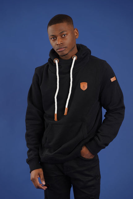 Wanakome Zeus Full Zip Hoodie Black