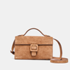 CHRIS Top Handle Crossbody | Camel front