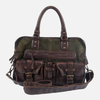 Boomsma | Leather Messenger Laptop Bag with Pockets