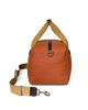 tin cloth small duffle bag rust side 