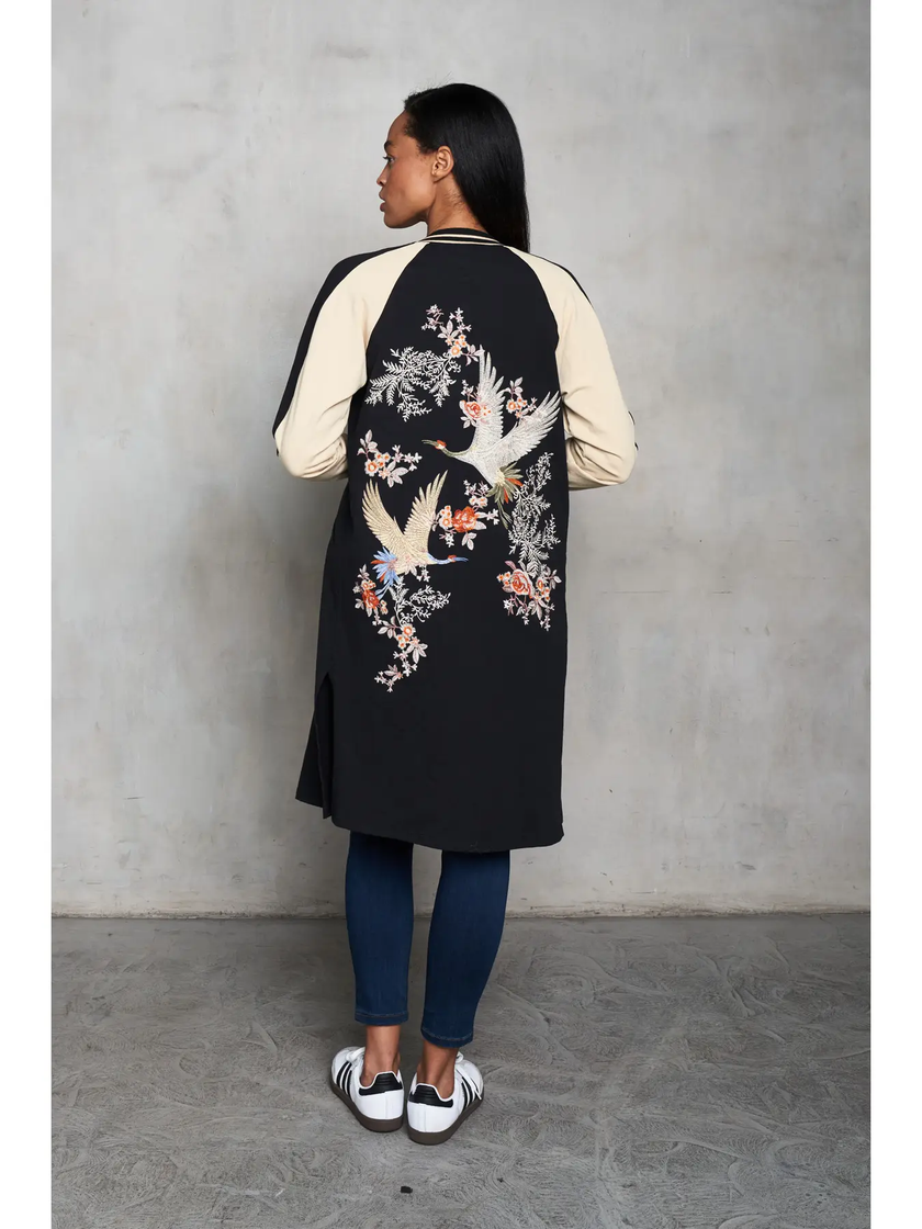 FRENCH TERRY LONG BALL JACKET