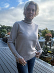 Pilot Knit Sweater, oat marle-front