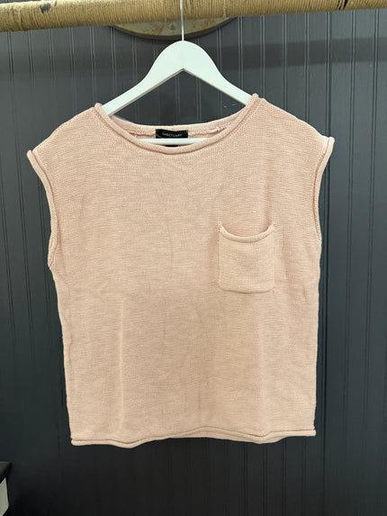 Easy Sweater Tee Earth Pink