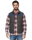 CROWDER MIXED MEDIA PUFFER VEST