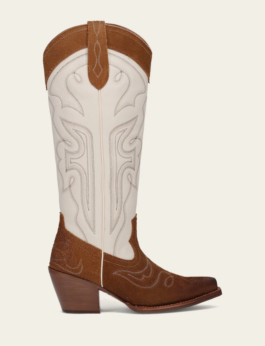 Laila Double F Deco, caramel/ivory-side