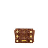 allen wallet woven maple wood/gold heirloom-red zip NA